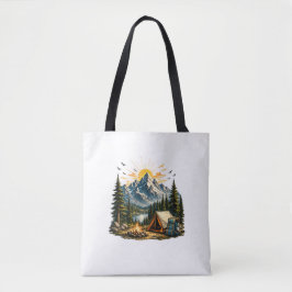 Bergkampeeravontuur Zonsondergang Natuur  Tote Bag