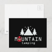 bergkamperen briefkaart (Voorkant / Achterkant)