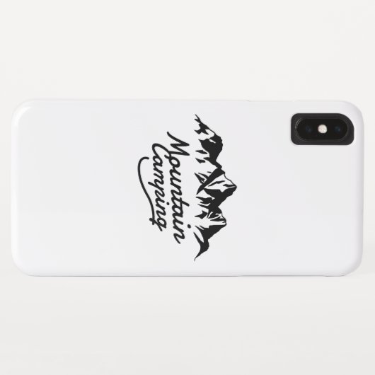 Bergkamperen Case-Mate iPhone Case (Achterkant (horizontaal))