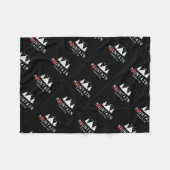 bergkamperen fleece deken (Voorkant (Horizontaal))