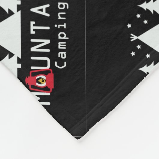 bergkamperen fleece deken (Hoek)