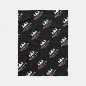 bergkamperen fleece deken (Voorkant)