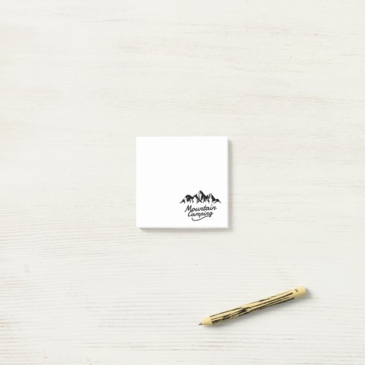 Bergkamperen Post-it® Notes (Op bureau)