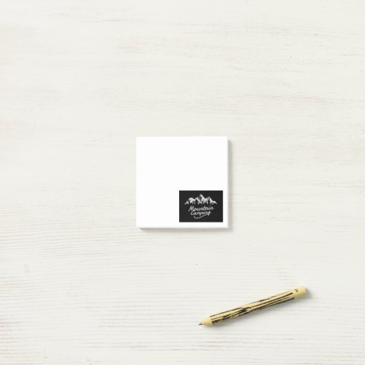 Bergkamperen Post-it® Notes (Op bureau)