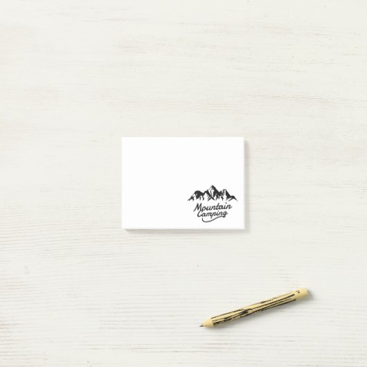 Bergkamperen Post-it® Notes (Op bureau)