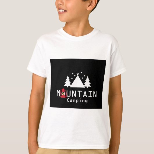 bergkamperen t-shirt (Voorkant)