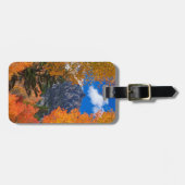 Bergkast in herfst, CA Bagagelabel (Voorkant horizontaal)