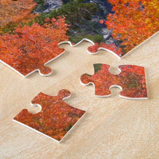 Bergkast in herfst, CA Legpuzzel (Zijkant)