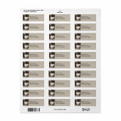  bergkerk retouradres etiket (Full Sheet)