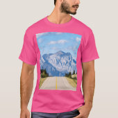 bergketen-afbeelding t-shirt (Voorkant)