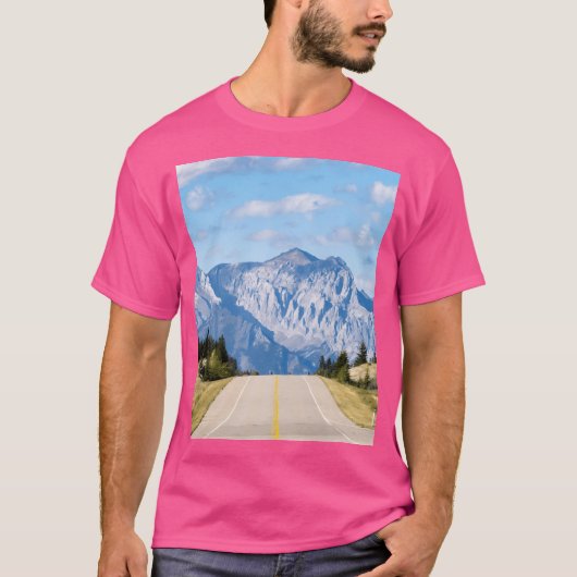 bergketen-afbeelding t-shirt (Voorkant)
