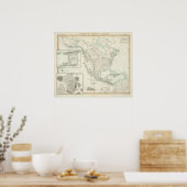 Bergketens in Noord-Amerika Poster (Keuken)