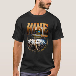 Bergkilimanjaro/Hoogste berg in afrika T-shirt