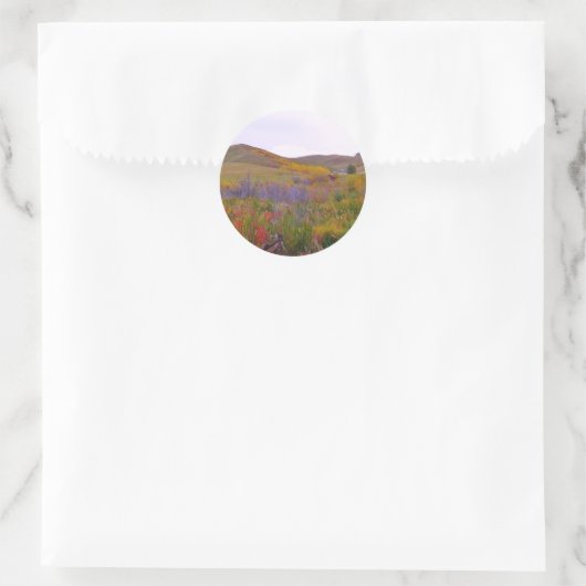 Bergkleuren Ronde Sticker