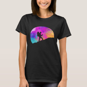 Bergklimbergen Alpen, klimmen met trektrektrektrek T-shirt