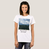 Bergklimbersensatie T-shirt (Voorkant volledig)