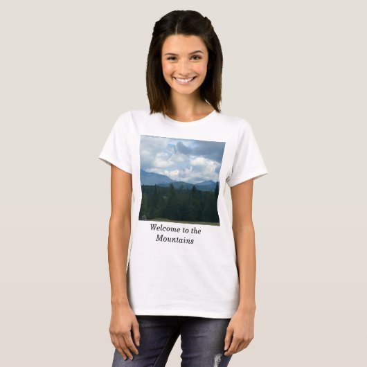 Bergklimbersensatie T-shirt (Voorkant volledig)