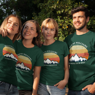 Bergklimloop aangepaste reis voor de expeditie t-shirt