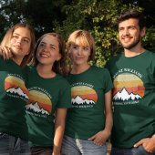 Bergklimloop aangepaste reis voor de expeditie t-shirt