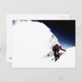 Bergklimmer Extreme Sports Briefkaart (Voorkant / Achterkant)