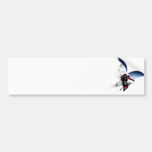 Bergklimmer Extreme Sports Bumpersticker