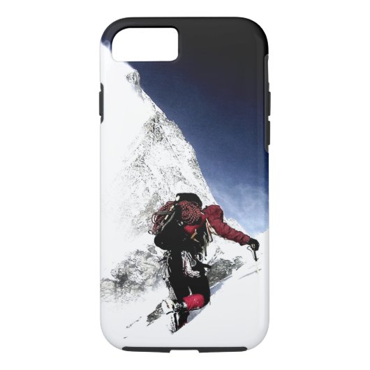 Bergklimmer Extreme Sports Case-Mate iPhone Case (Achterkant)