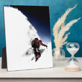 Bergklimmer Extreme Sports Fotoplaat (Zijkant)