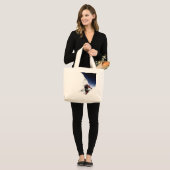 Bergklimmer Extreme Sports Grote Tote Bag (Voorkant (model))