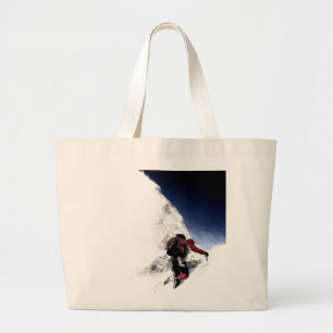 Bergklimmer Extreme Sports Grote Tote Bag