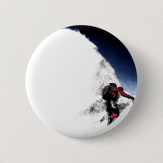 Bergklimmer Extreme Sports Ronde Button 5,7 Cm (Voorkant)