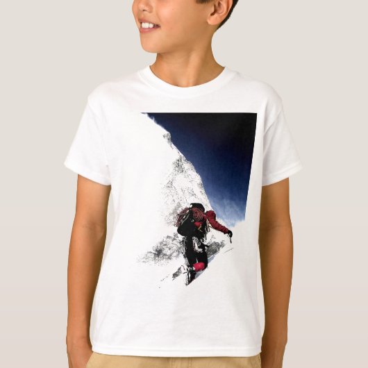 Bergklimmer Extreme Sports T-shirt (Voorkant)