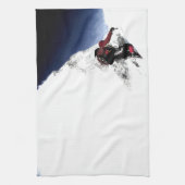 Bergklimmer Extreme Sports Theedoek (Verticaal)