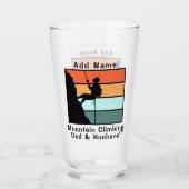 Bergklimmers, pap en man glas (Voorkant)