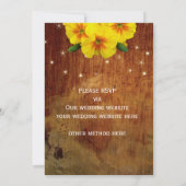 Bergkousen op hout kaart (Achterkant)