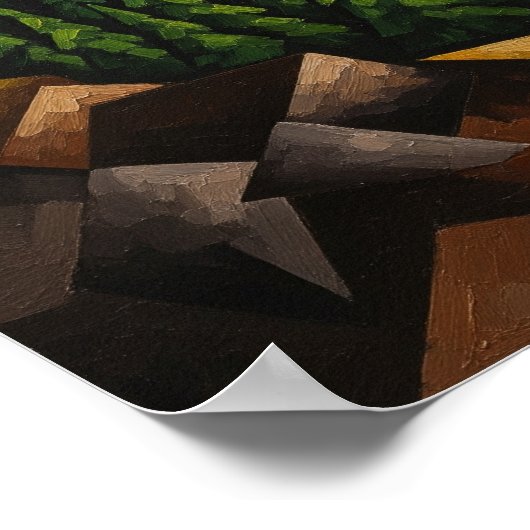 bergkubisme poster (Hoek)