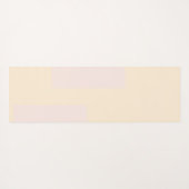 Bergkunst met hoge Waterverf monogrammen Yogamat (Achterkant (horizontaal))