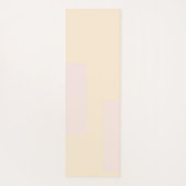 Bergkunst met hoge Waterverf monogrammen Yogamat (Achterkant)