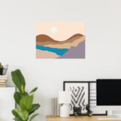 bergkunst poster (Thuiskantoor)