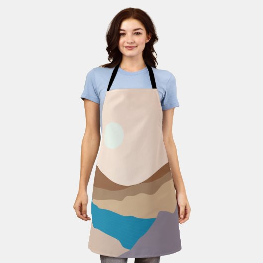 bergkunst schort (Gedragen)