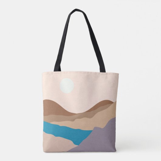bergkunst tote bag (Achterkant)