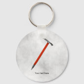 Bergkweekvijver Ice Ax Sleutelhanger (Voorkant)