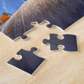 Berglancering Raaf Met Skibril In Winter T Legpuzzel (Zijkant)