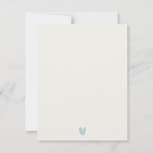 Bergland - Lila landschap in het veld RSVP Kaartje (Achterkant)