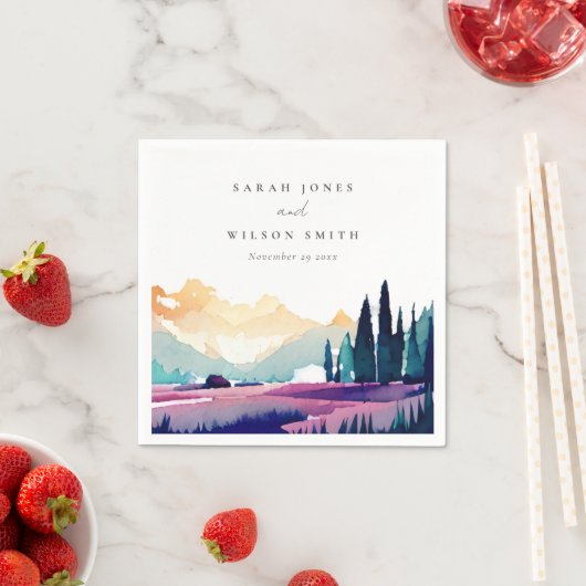 Bergland - Lila velden - Landschap Weduwschap Servet (Insitu)