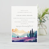 Berglandgebieden Landschap elke dag van de leeftij Kaart (Staand voorkant)