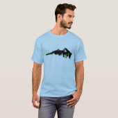 Berglandschaft Cycling T-Shirt (Voorkant volledig)
