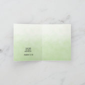 Berglandschap Bijbel Verse Sage Notitiekaartje (Binnen)