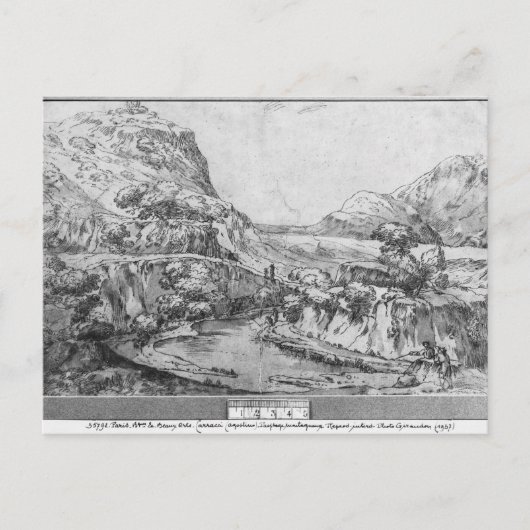 Berglandschap Briefkaart (Voorkant)