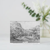 Berglandschap Briefkaart (Staand voorkant)
