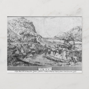Berglandschap Briefkaart